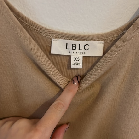 LBLC, XS Tan Dress - Picture 2 of 3